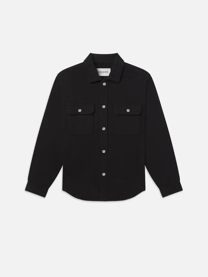 Men FRAME Jackets and Coats Textured Terry Overshirt