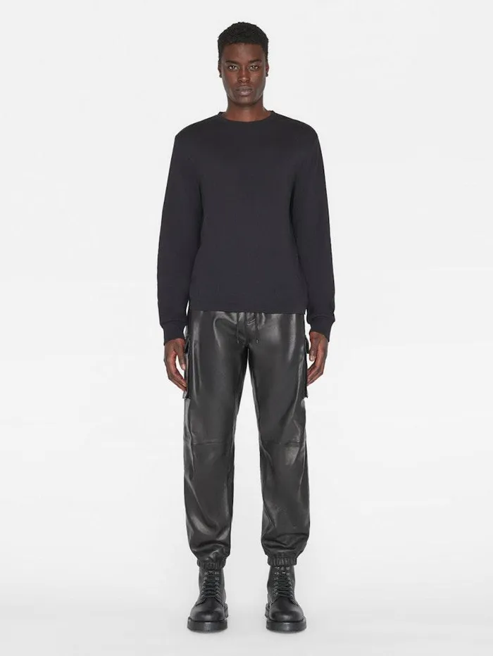 Men FRAME Leather and Suede Cargo Leather Pant Men FRAME Leather and Suede Cargo Leather Pant