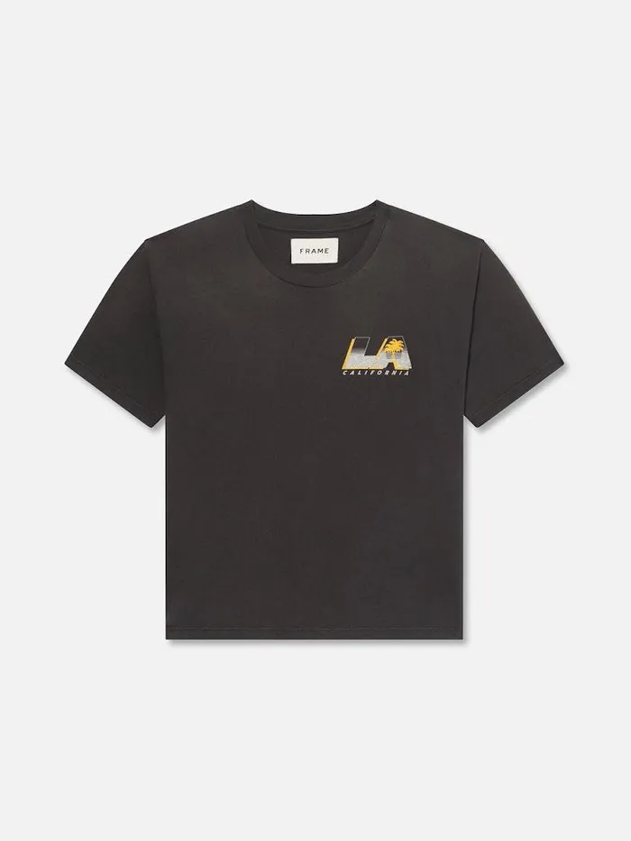 Men FRAME Tees and Polos Boxy Vintage Print Tee