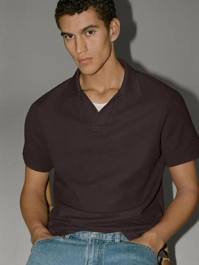 Men FRAME Tees and Polos Jacquard Polo