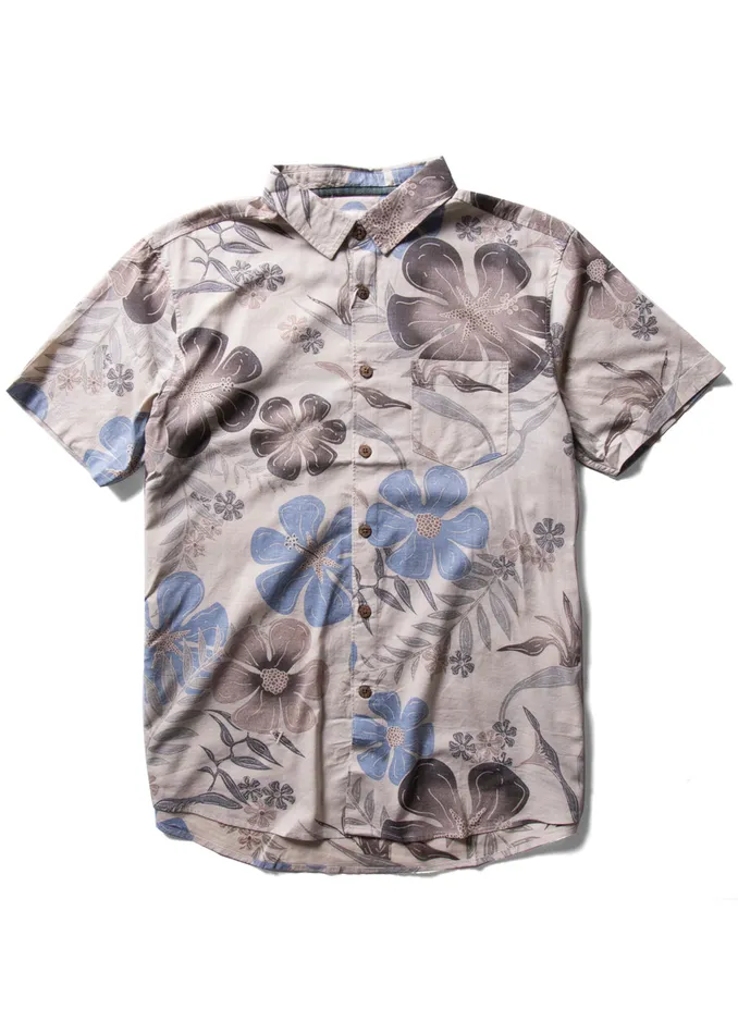 Men Garden Isle Ss Shirt DUNE Shirts and Flannels Vissla