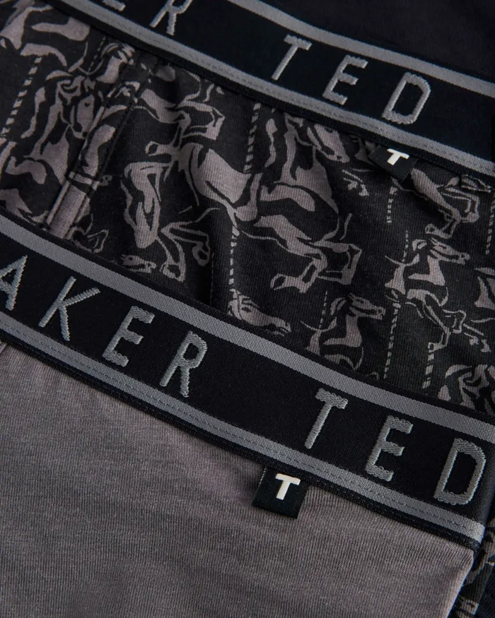 Men GEORGEN 8211 Three Pack Of Assorted Mono Trunks Assorted Ted Baker Underwear