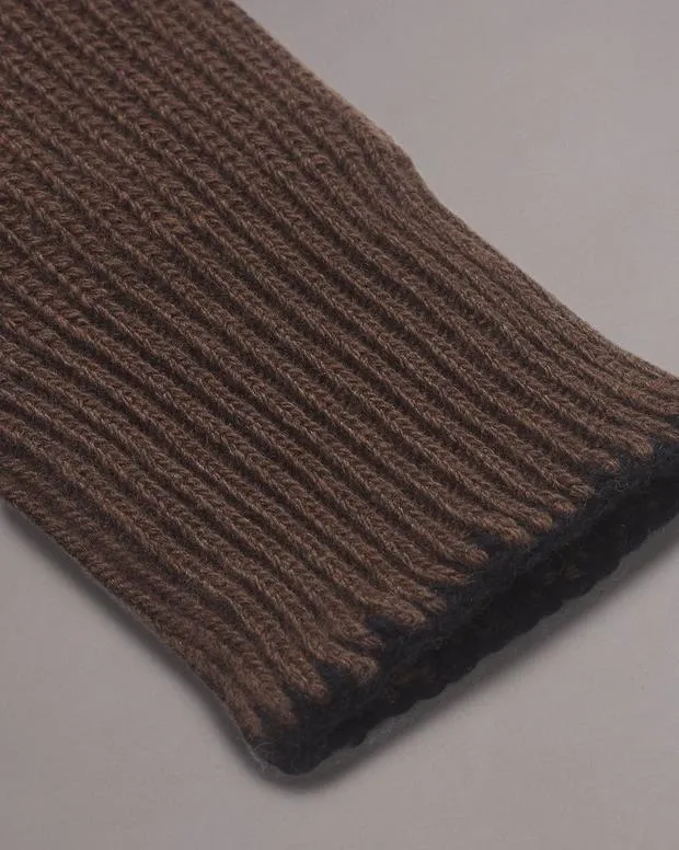 Men Hats and Gloves Rag and Bone Clarkson Mitts Slate Brown