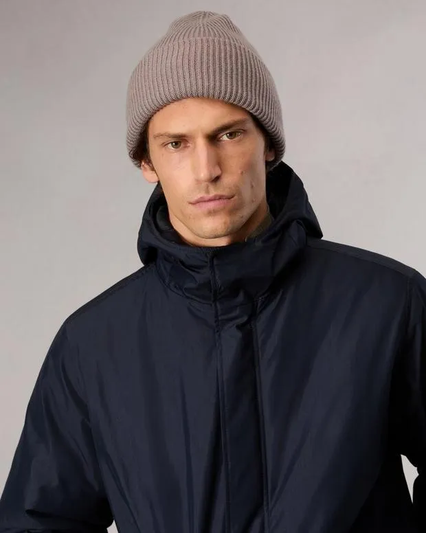 Men Hats and Gloves Rag and Bone Downing Cashmere Beanie Grey