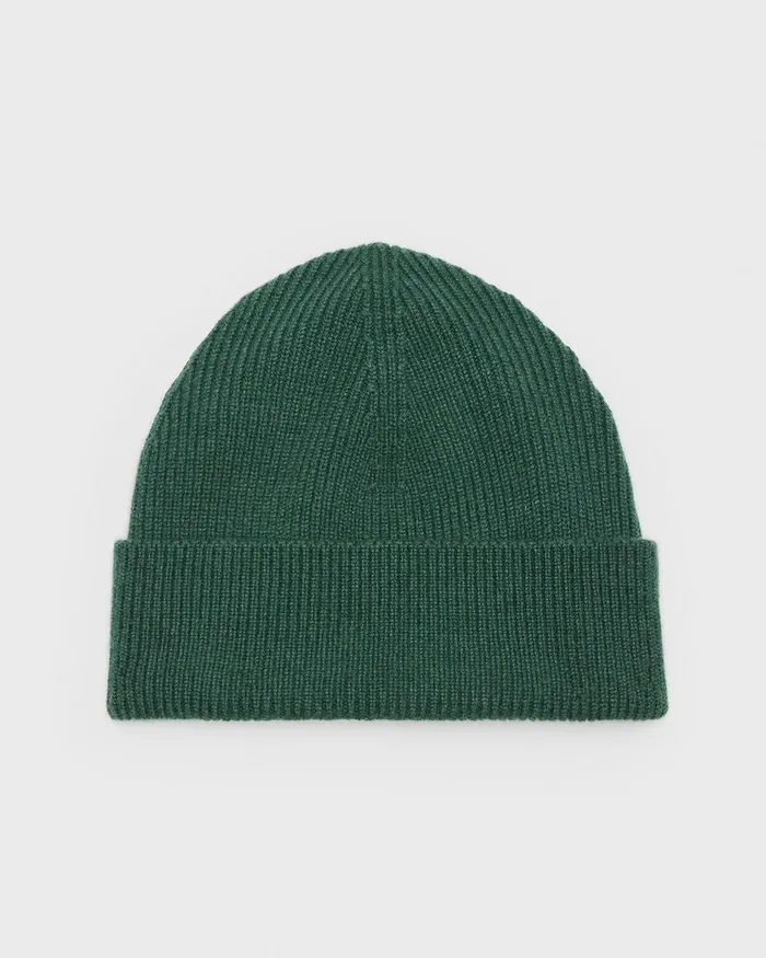 Men Hats Gloves Scarves Theory Camden Beanie In Ribbed Cashmere Brunswick