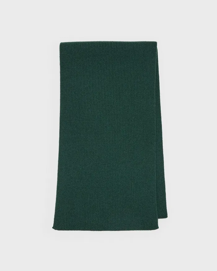 Men Hats Gloves Scarves Theory Camden Scarf In Ribbed Cashmere Brunswick