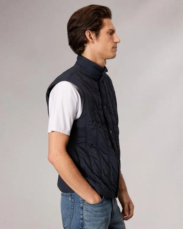 Men Jackets and Coats Rag and Bone Maxwell Quilted Vest Salute