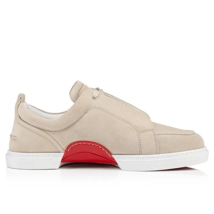 Men Jimmy Sneakers 8211 Veau Velours 8211 Foggy Christian Louboutin Sneakers
