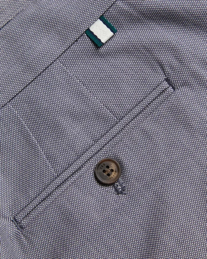 Men KATFORD 8211 Regular Fit Textured Tailored Shorts Blue Ted Baker Shorts Men KATFORD 8211 Regular Fit Textured Tailored Shorts Blue Ted Baker Shorts