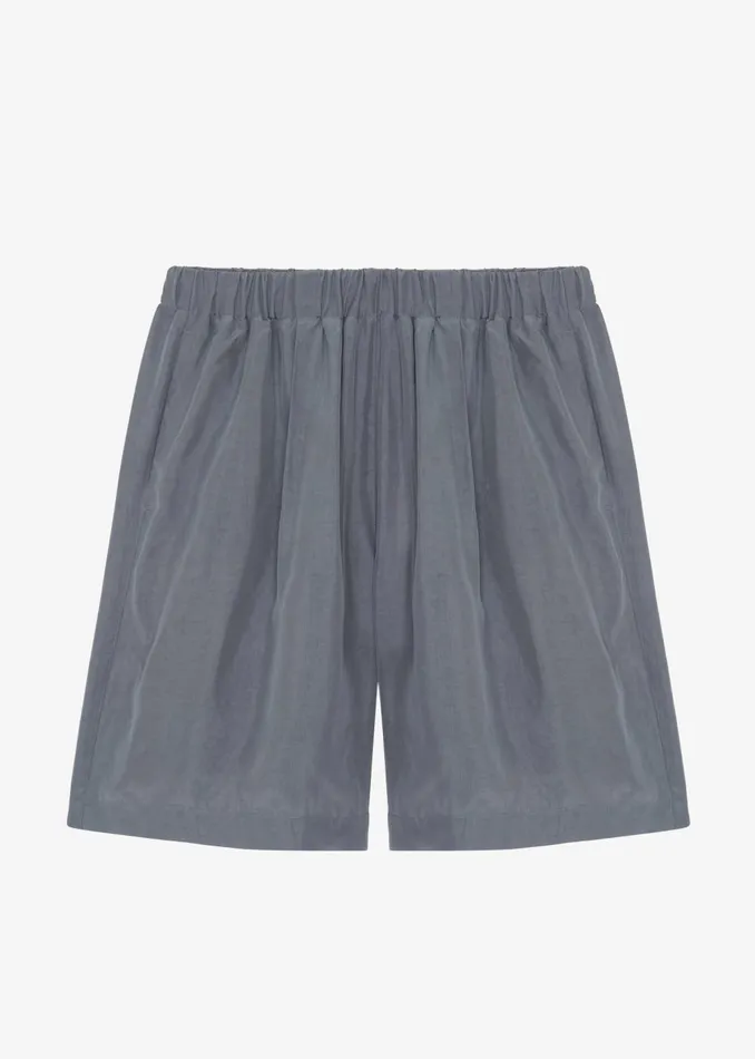 Men Leland Silky Boxer Shorts 8211 Charcoal The Frankie Shop Bottoms