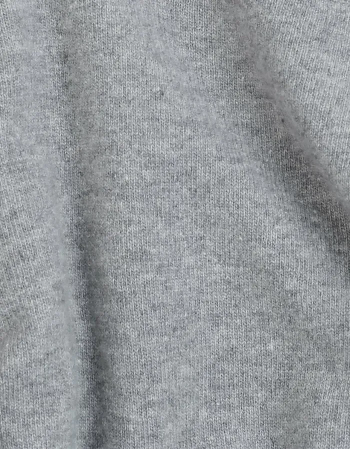 Men Light Merino Wool Crew Heather Grey Colorful Standard Knit Sweaters