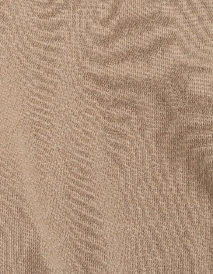 Men Light Merino Wool Crew Honey Beige Colorful Standard Knit Sweaters