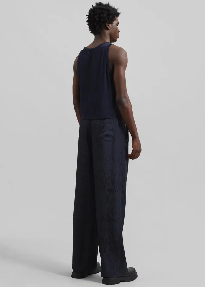 Men Louis Gabriel Nouchi Jogging Trousers 8211 Dark Night Fur The Frankie Shop Bottoms