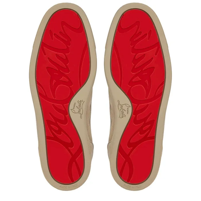 Men Louis Hightop Sneakers 8211 Veau Velours 8211 Saharienne Christian Louboutin Sneakers