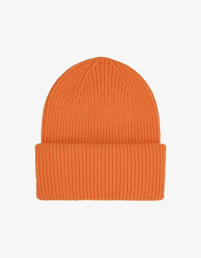Men Merino Wool Hat Burned Orange Colorful Standard Hats