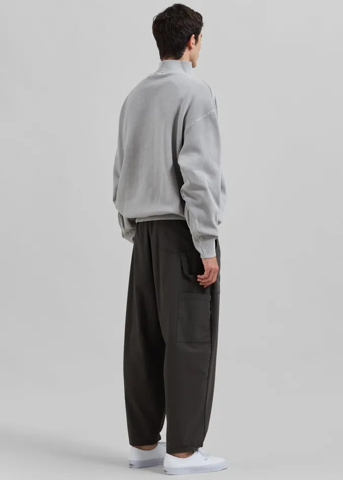 Men Micah Sweatshirt 8211 Light Grey The Frankie Shop Tops