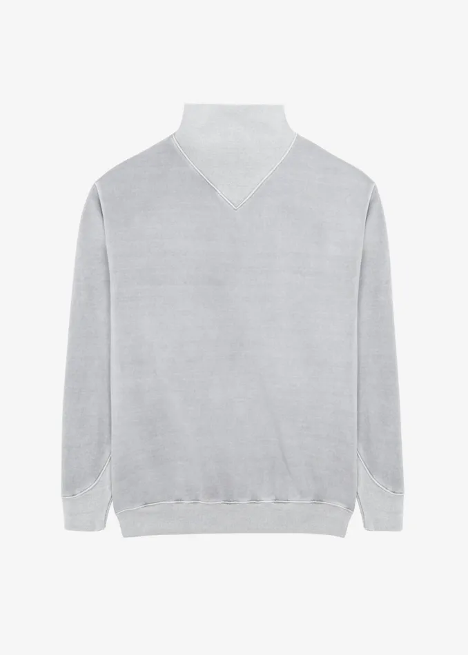 Men Micah Sweatshirt 8211 Light Grey The Frankie Shop Tops