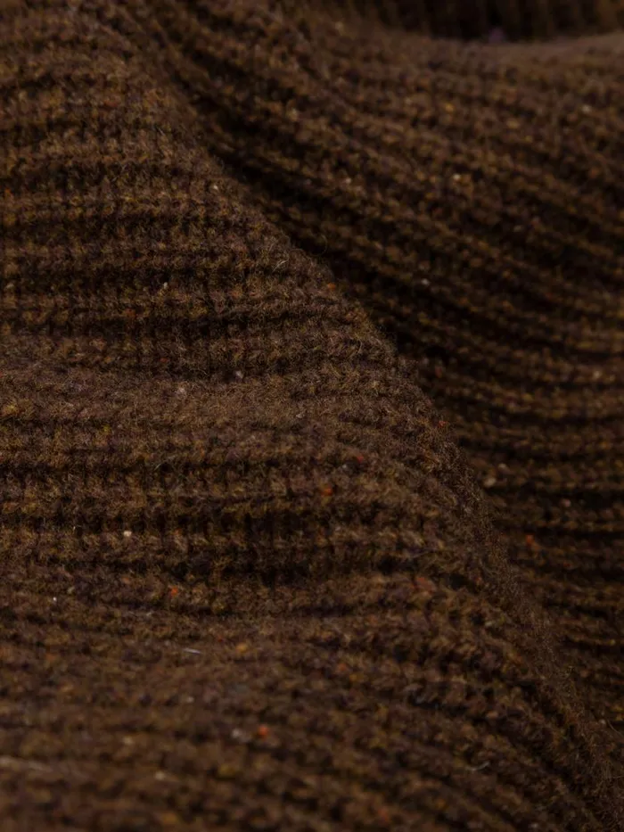 Men Mora Knit Jumper Timber Finisterre Knitwear