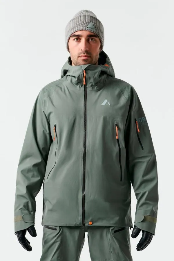 Men MtnX Glacier 3L Light JacketDark Leaf Orage Jackets