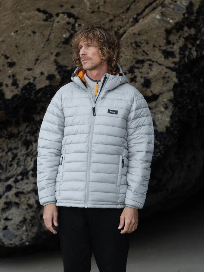 Men Nimbus Hooded Jacket Whale Finisterre Jackets Coats and Gilets