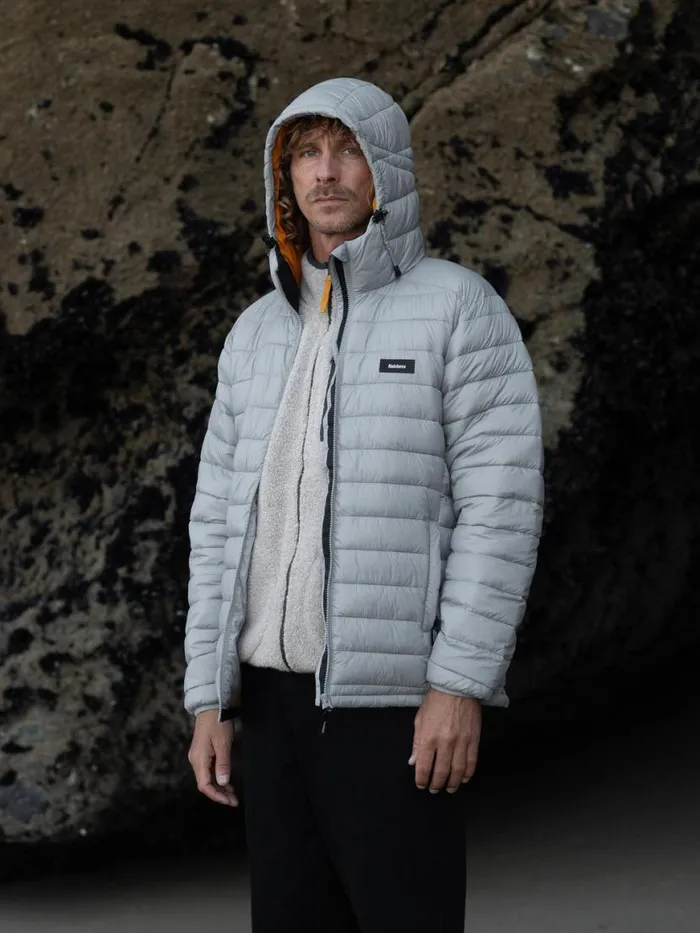 Men Nimbus Hooded Jacket Whale Finisterre Jackets Coats and Gilets