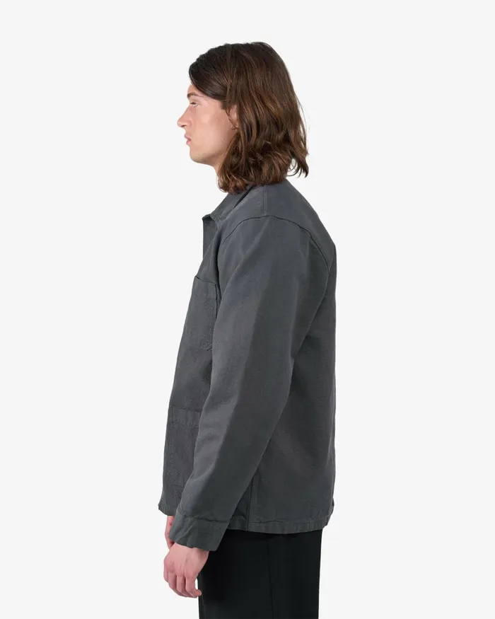 Men Organic Workwear Jacket Dusty Olive Colorful Standard Workwear Jackets