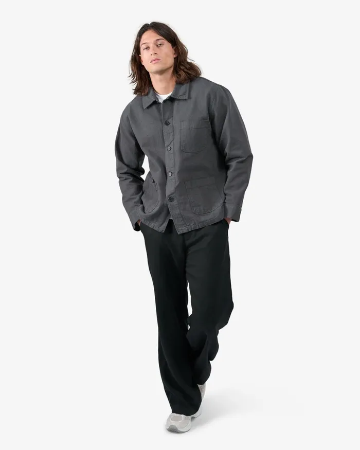 Men Organic Workwear Jacket Dusty Olive Colorful Standard Workwear Jackets