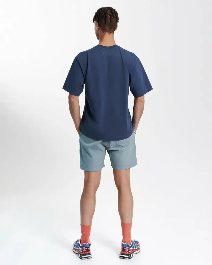 Men Oversized Organic TShirt Oyster Grey Colorful Standard TShirts