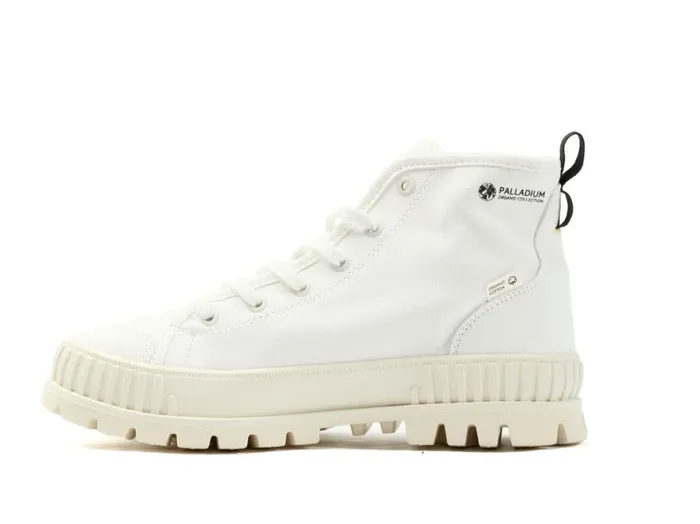 Men PALLASHOCK ORGANIC 2 Star White PALLADIUM Boots Men PALLASHOCK ORGANIC 2 Star White PALLADIUM Boots