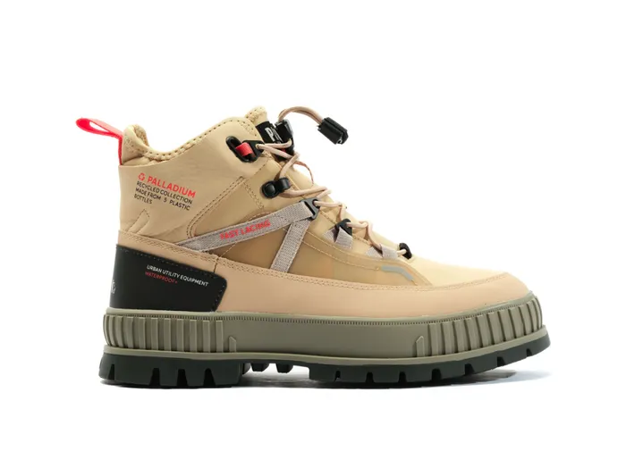 Men PALLASHOCK TRAVEL WP Desert PALLADIUM Sneakers