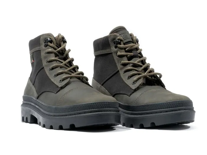 Men PALLATROOPER ROUGH Blackolive Night PALLADIUM Boots Men PALLATROOPER ROUGH Blackolive Night PALLADIUM Boots