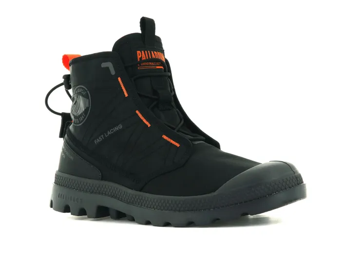 Men PAMPA TRAVEL LITE Blackblack PALLADIUM Boots Men PAMPA TRAVEL LITE Blackblack PALLADIUM Boots