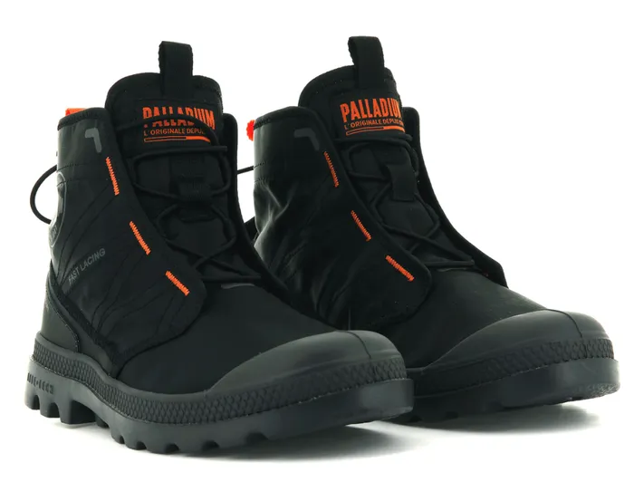 Men PAMPA TRAVEL LITE Blackblack PALLADIUM Boots Men PAMPA TRAVEL LITE Blackblack PALLADIUM Boots