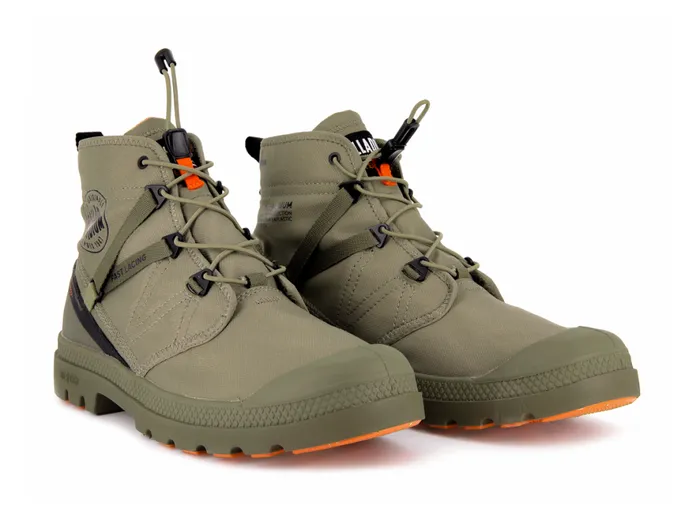 Men PAMPA TRAVEL LITE WATERPROOF Dune PALLADIUM Boots Men PAMPA TRAVEL LITE WATERPROOF Dune PALLADIUM Boots