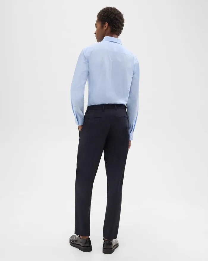 Men Pants Theory Curtis Pant In Precision Ponte Baltic