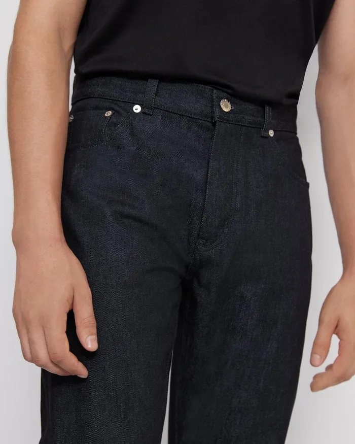 Men Pants Theory Helmut Lang And Uniqlo Classic Cut Jean In Denim Black