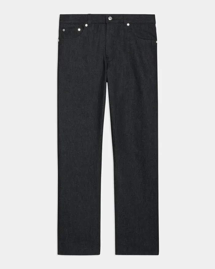 Men Pants Theory Helmut Lang And Uniqlo Classic Cut Jean In Denim Black