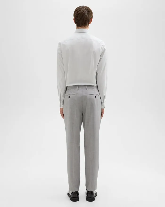 Men Pants Theory Mayer Pant In Stretch Wool Vapor Melange