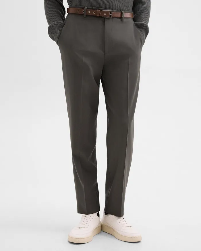 Men Pants Theory Relaxed Pant In Wool Gabardine Dusk