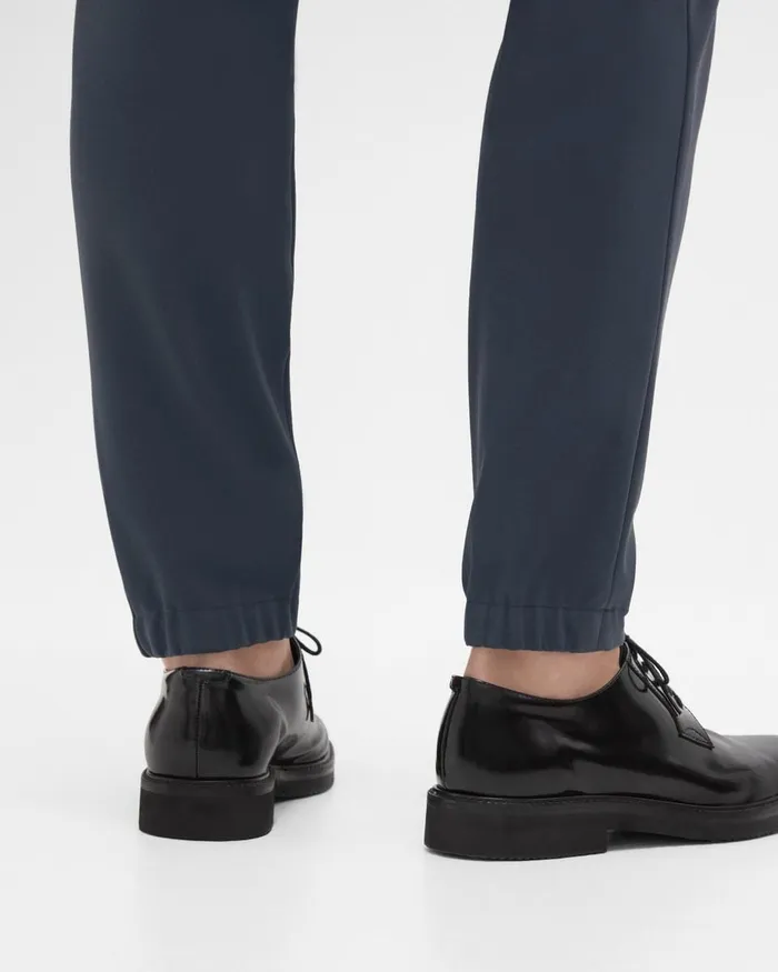 Men Pants Theory Terrance Jogger In Precision Ponte Basalt