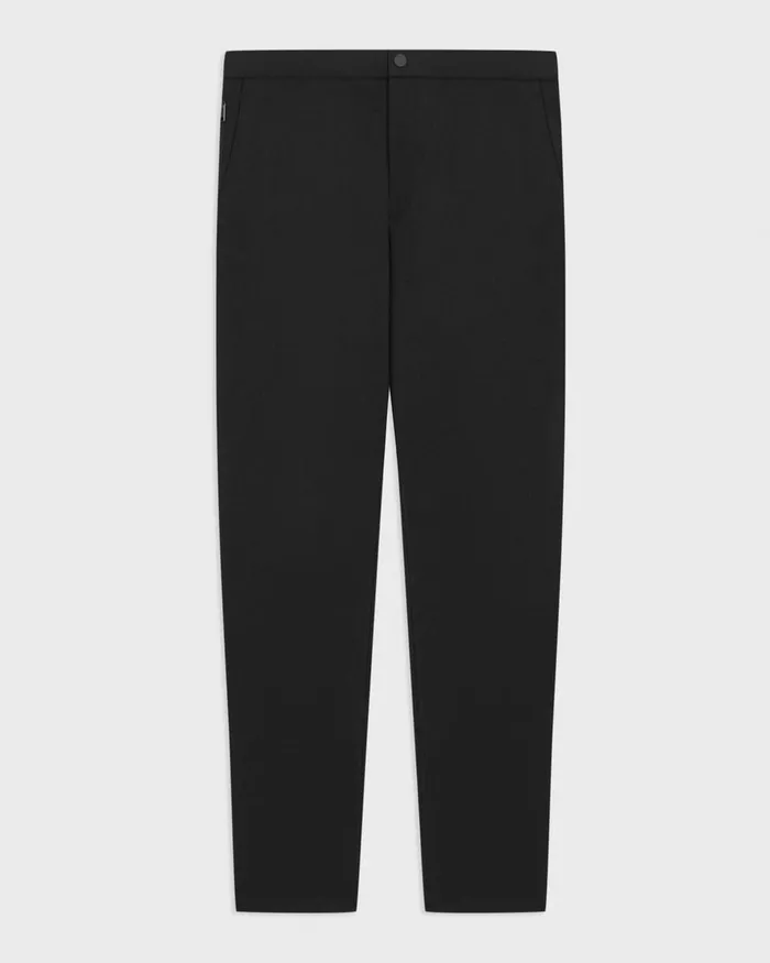 Men Pants Theory Terrance Jogger In Precision Ponte Black