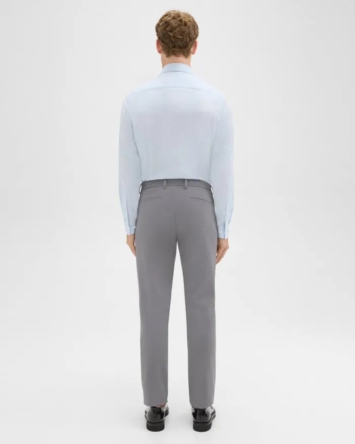 Men Pants Theory Zaine Pant In Precision Ponte Stone