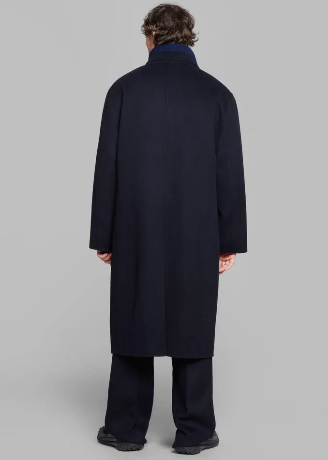Men Paxton Wool Coat 8211 Dark Navy The Frankie Shop Outerwear