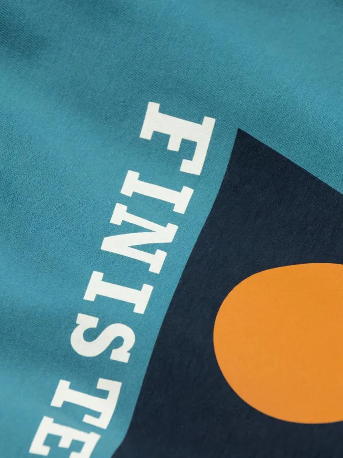 Men Pendant TShirt Ocean Storm Finisterre TShirts