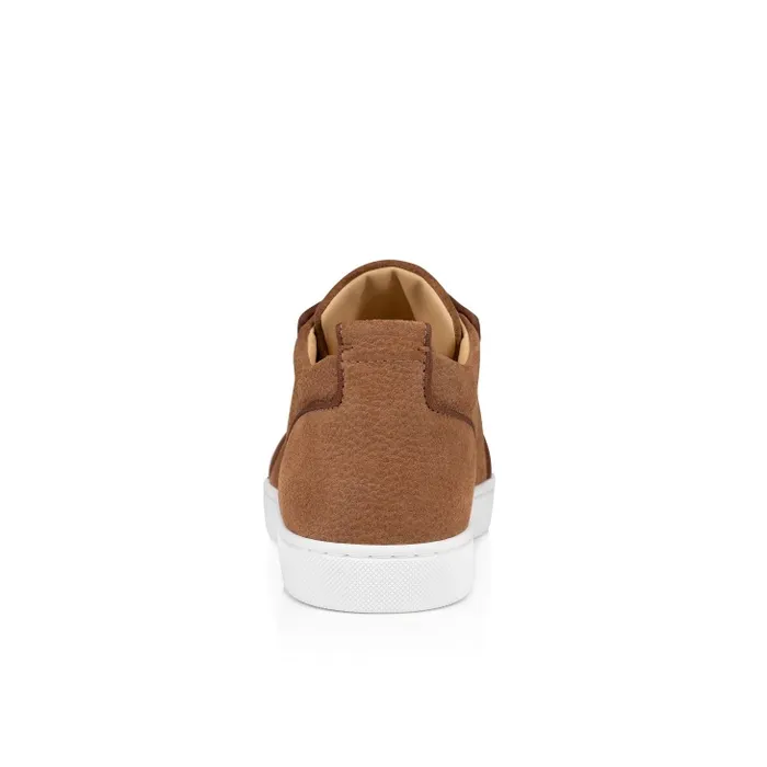 Men Rantulow Sneakers 8211 Grained Calf Leather 8211 Cuoio Christian Louboutin Sneakers
