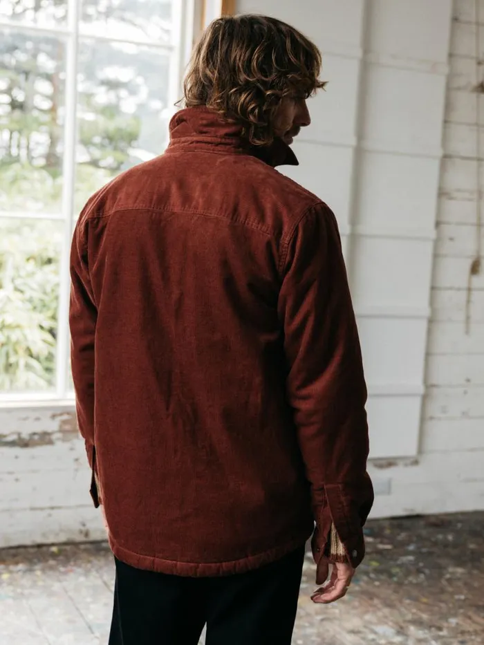 Men Rigger Fleece Lined Jacket Dark Rosewood Finisterre Jackets Coats and Gilets Men Rigger Fleece Lined Jacket Dark Rosewood Finisterre Jackets Coats and Gilets