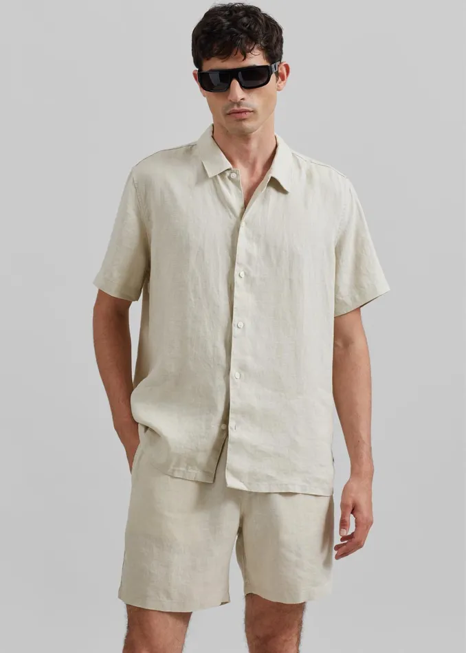Men Samse Samse Sajabari Shorts 8211 Castle Wall The Frankie Shop Bottoms