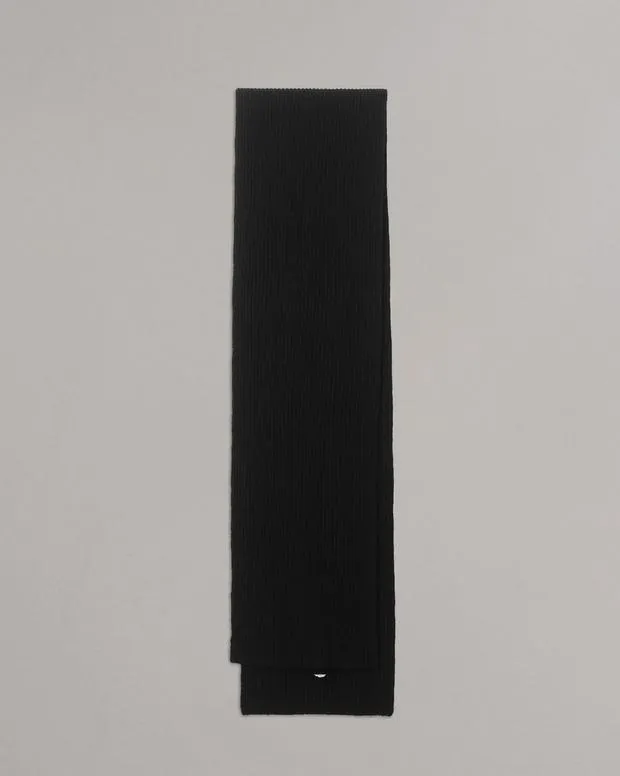 Men Scarves Rag and Bone Downing Cashmere Scarf Black