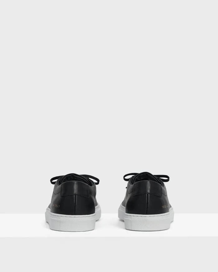 Men Shoes Theory Common Projects Original Achilles Sneakers Black