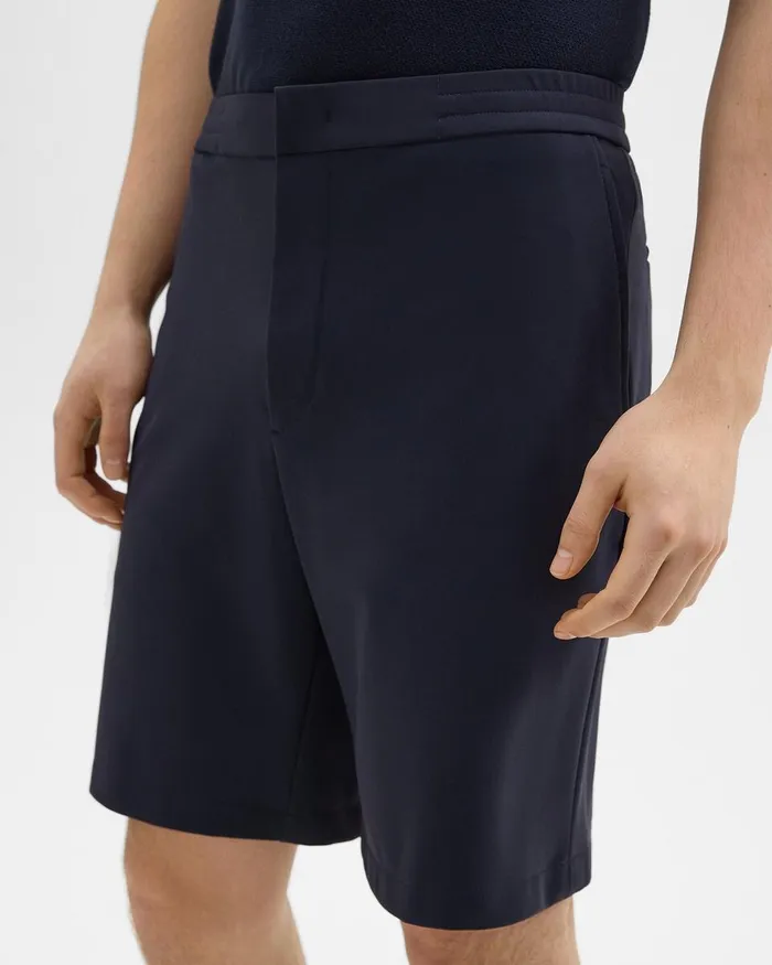 Men Shorts Theory Curtis 9rdquo Drawstring Short In Precision Ponte Baltic